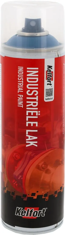 KELFORT INDUSTRIELE LAK SPUITBUS NATIONAALBLAUW 500ML
