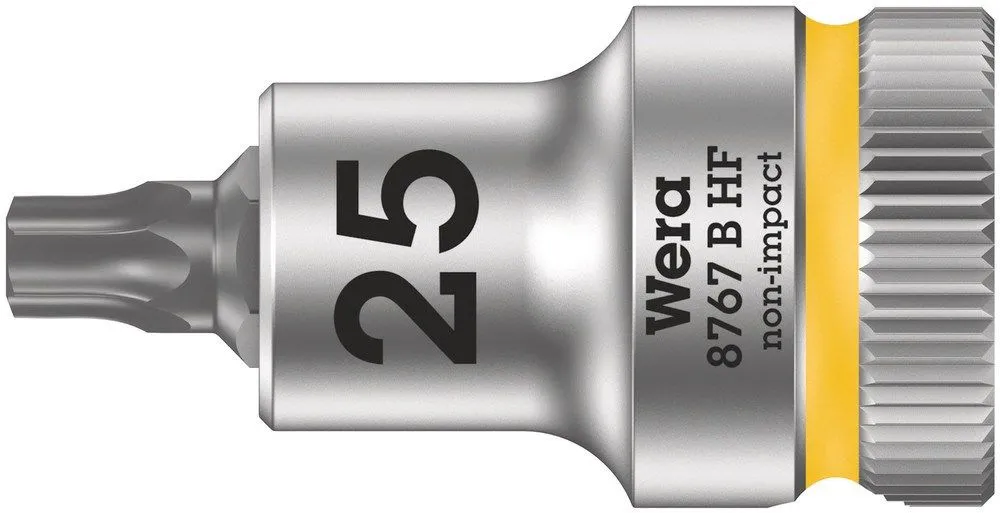 WERA 8767 B HF TORX ZYKLOP BITDOP 3/8" VASTHOUDF. TX25X35MM  003062